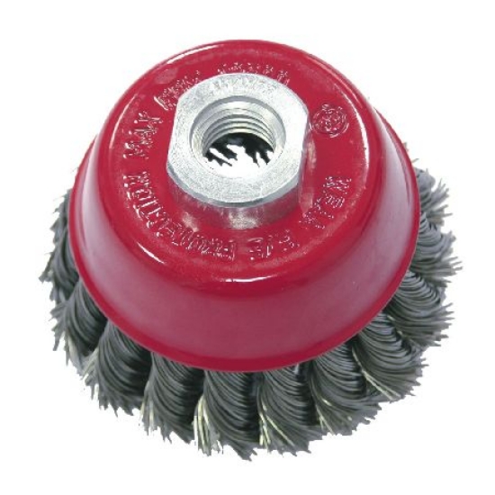 Imagine PERIE SARMA IMPLETITA TIP CUPA CU FILET 80MM