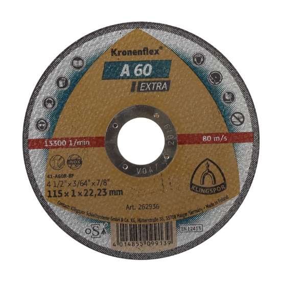Imagine DISC DEBITARE METAL 125X1.0MM / A60EXTRA