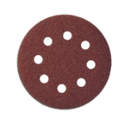 Imagine DISC ABRAZIV HARTIE CU ORIFICII 125MM - GR.220, 5/SET