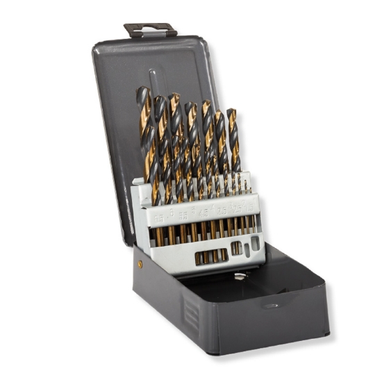 Imagine SET BURGHIE METAL HSS 135° IN CUTIE 1-13MM - 25P.