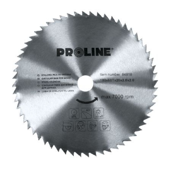 Imagine DISC CIRCULAR PENTRU LEMN 250MM / 60D.