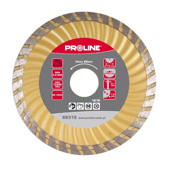 Imagine DISC DIAMANTAT TURBO CANELAT SUPER DUR 180MM