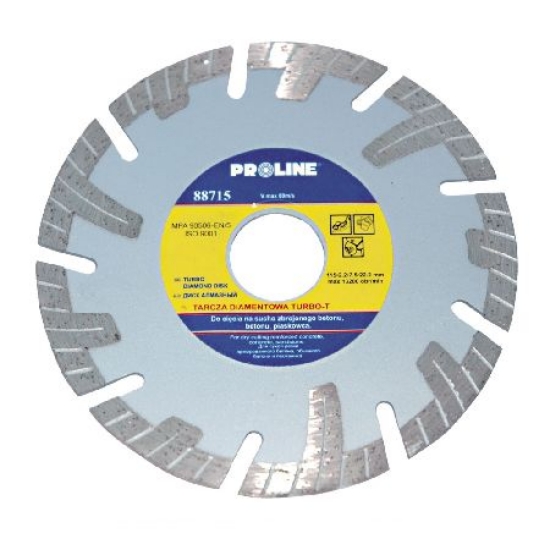 Imagine DISC DIAMANTAT TURBO SEGMENTAT 230MM