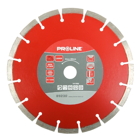 Imagine DISC DIAMANTAT SEGMENTAT LASER UNIVERSAL 300MM / 25.4MM