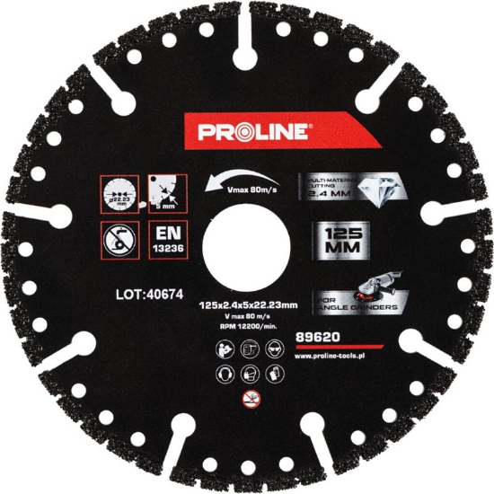 Imagine DISC DIAMANTAT SPECIAL DEBITARE MULTI-MATERIALE 230MM