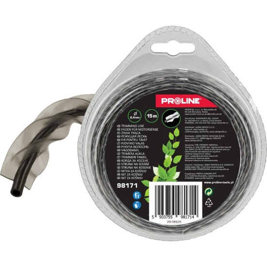Imagine FIR MOTOCOASA RANFORSAT - PATRAT-RASUCIT 3.0MM / 15M