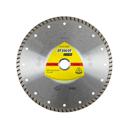 Imagine DISC DIAMANTAT TURBO 125MM DT300UT