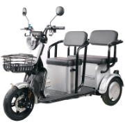 Imagine TRICICLU DOUA LOCURI - 1000W / 60V / 20AH / GRI