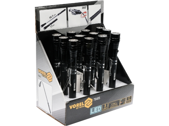 Imagine TELESCOP MAGNETIC CU LED,17-56,5CM