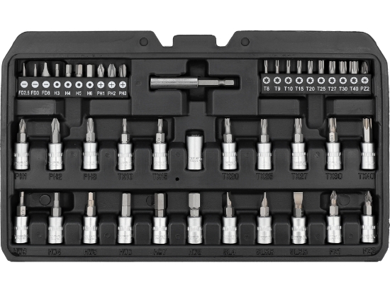 Imagine TRUSĂ TUBULARE 1/4" 68 PIESE