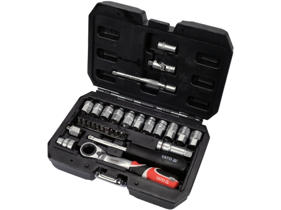 Imagine TRUSĂ TUBULARE SPLINE 1/4", 29 PIESE