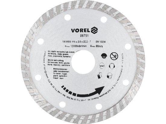 Imagine DISC DIAMANTAT TURBO 115 MM