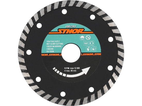 Imagine DISC DIAMANTAT TURBO 125X2.1MM H7