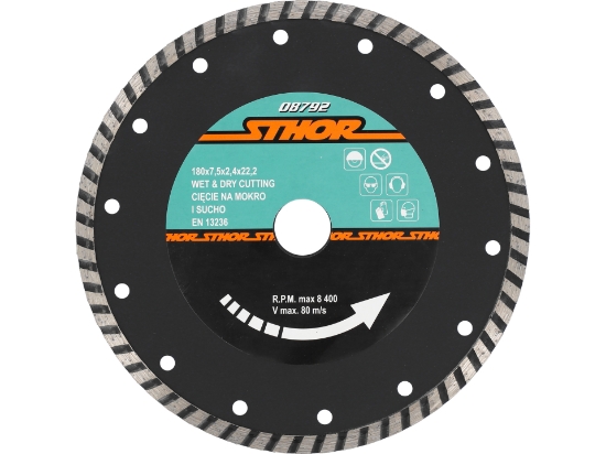Imagine DISC DIAMANTAT TURBO 180X2.4MM H7,5