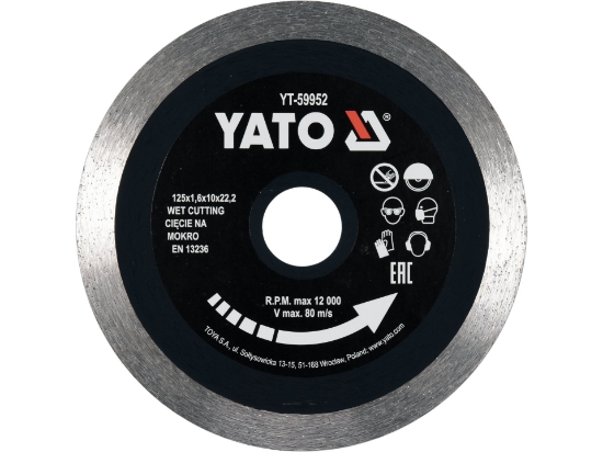 Imagine DISC DIAMANTAT CONTINUU125MM CERAMICA