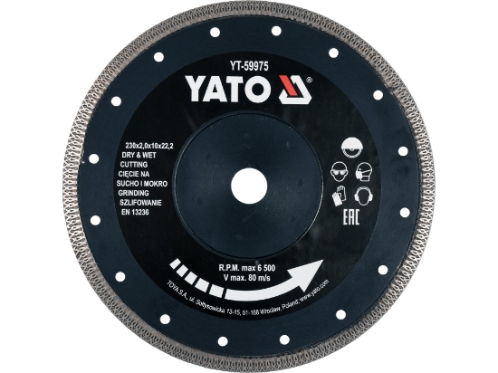 Imagine DISC DIAMANTAT, 230 X 22.2 X 2 MM