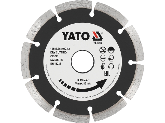 Imagine DISC DIAMANTAT SEGMENTAT HS 125 MM