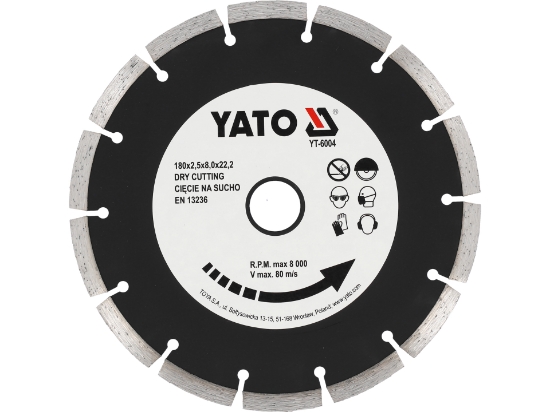 Imagine DISC DIAMANTAT SEGMENTAT HS 180 MM