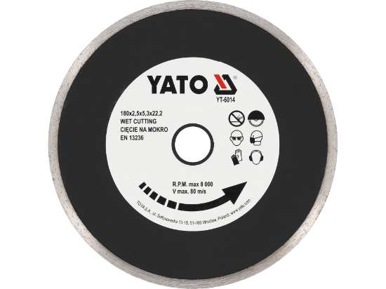 Imagine DISC DIAMANTAT EN 180 MM