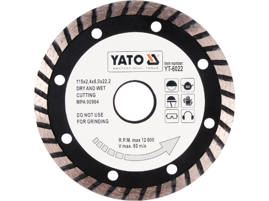 Imagine DISC DIAMANTAT TURBO 115 MM
