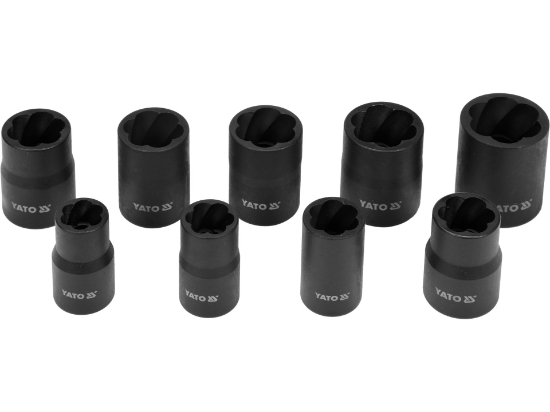 Imagine SET DE CHEI PT ŞURUBURI CR-V 10BUC, 3/8"