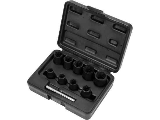 Imagine SET DE CHEI PT ŞURUBURI CR-V 10BUC, 3/8"
