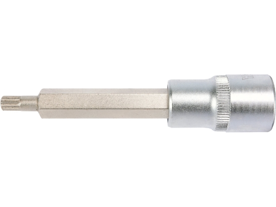 Imagine BIT SPLINE CU ADAPTOR 1/2",M6,100MM