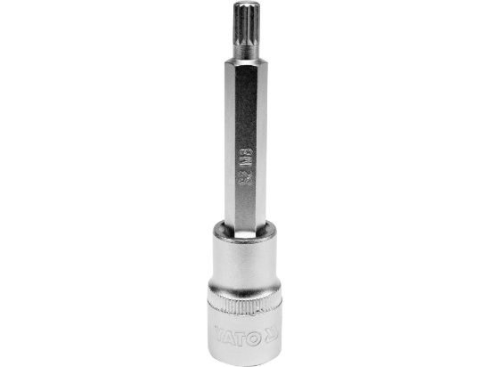Imagine BIT SPLINE CU ADAPTOR 1/2",M8,100MM