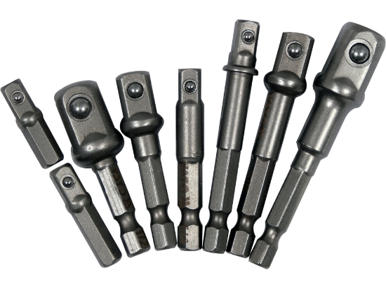 Imagine SET ADAPTOARE 1/4", 3/8", 1/2" 8BUC