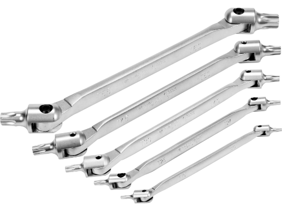 Imagine SET CHEI TORX CU ARTICULATIE 5PCS