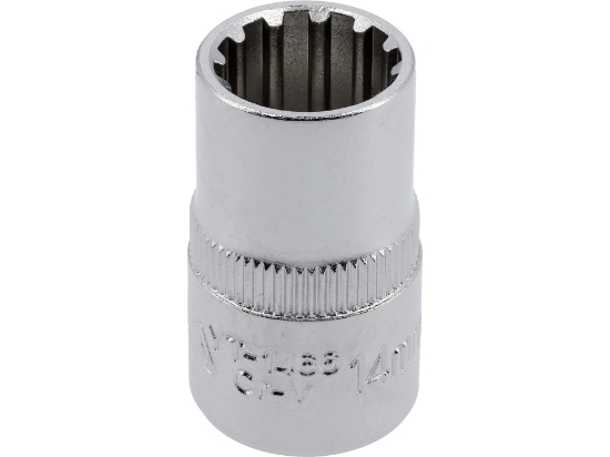 Imagine CHEIE TUBULARĂ SPLINE 1/2"X14MMX38MM
