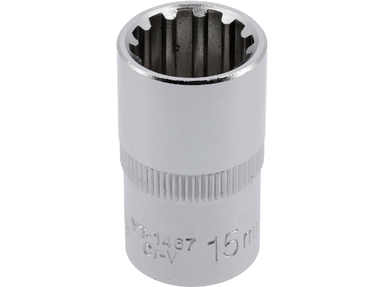 Imagine CHEIE TUBULARĂ SPLINE 1/2"X15MMX38MM