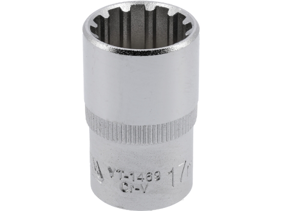 Imagine CHEIE TUBULARĂ SPLINE 1/2"X17MMX38MM