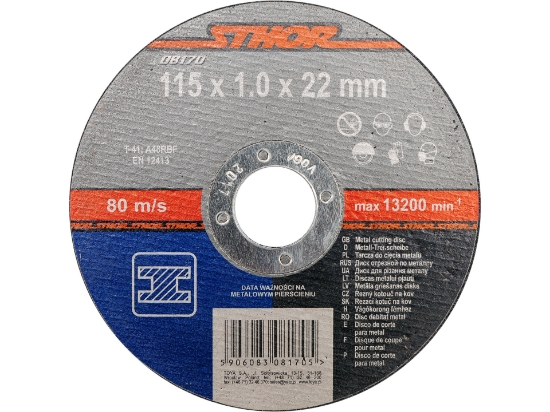 Imagine DISC DEBITAT METALE 115X1X22.2MM STHOR