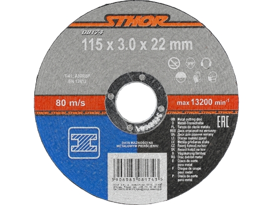 Imagine DISC DEBITAT METALE 115X3X22.2MM STHOR