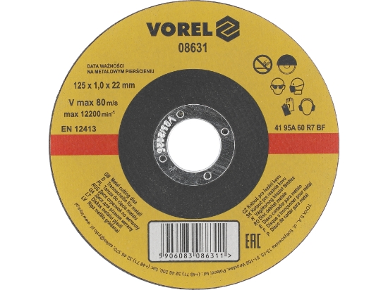 Imagine DISC ABRAZIV PT DEBITAT METALE 125X1X22