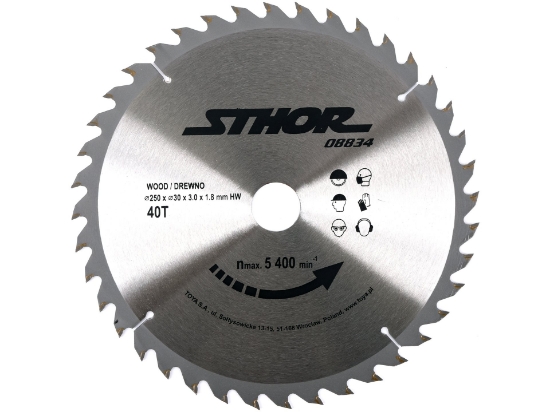 Imagine DISC CIRCULAR PENTRU LEMN 250X40X30