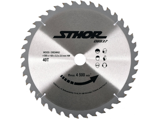 Imagine DISC CIRCULAR PENTRU LEMN 300X40X30