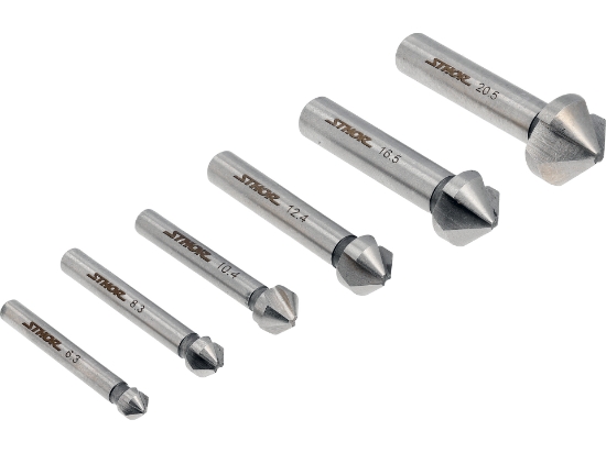 Imagine SET FREZE PENTRU METAL 6.3-20.5MM 6BUC.