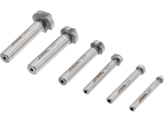 Imagine SET FREZE PENTRU METAL 6.3-20.5MM 6BUC.