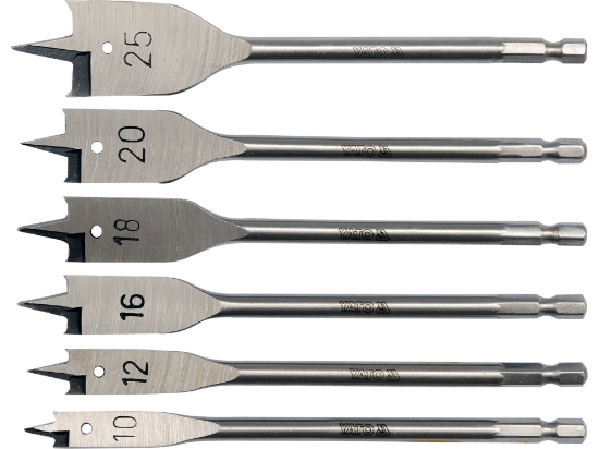 Imagine SET BURGHIE PLATE PT LEMN 10-25,6BUC