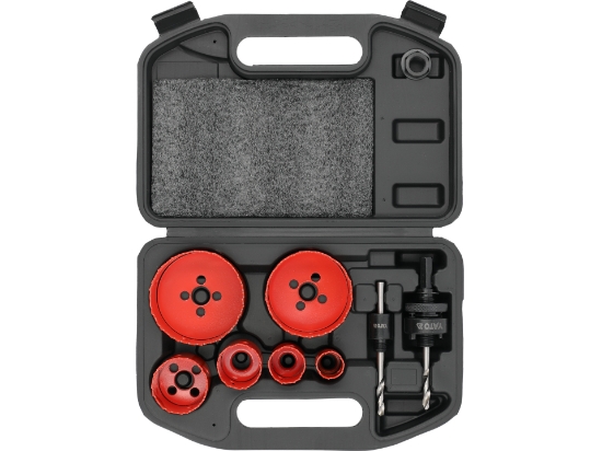 Imagine SET CAROTE PT ELECTRICIENI 8BUC,22-73MM