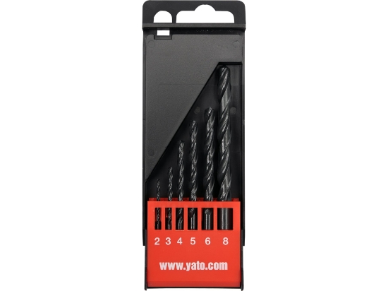Imagine SET BURGHIE METAL  HSS 6 BUC 2-8MM