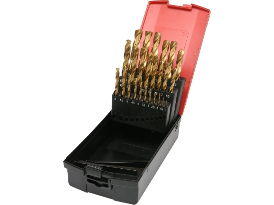 Imagine SET BURGHI PT METAL HSS-TIN 25BU 1-13MM