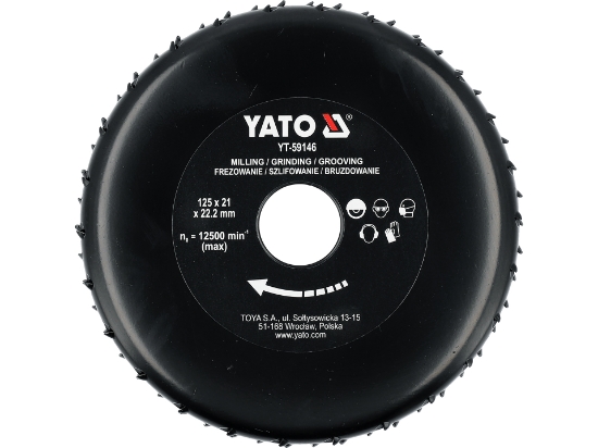 Imagine DISC RASPEL PENTRU LEMN 125MM