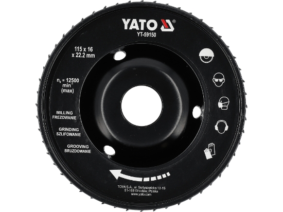 Imagine DISC RASPEL PENTRU LEMN 115MM