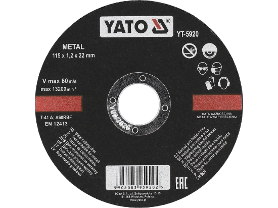 Imagine DISC DEBITAT METALE 115X1,2X22MM