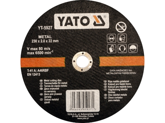 Imagine DISC DEBITAT METALE 230X2X22