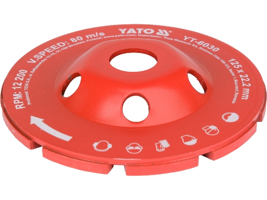 Imagine DISC CUPA DIAMANTATA 125X22MM(SLEFUIRE)