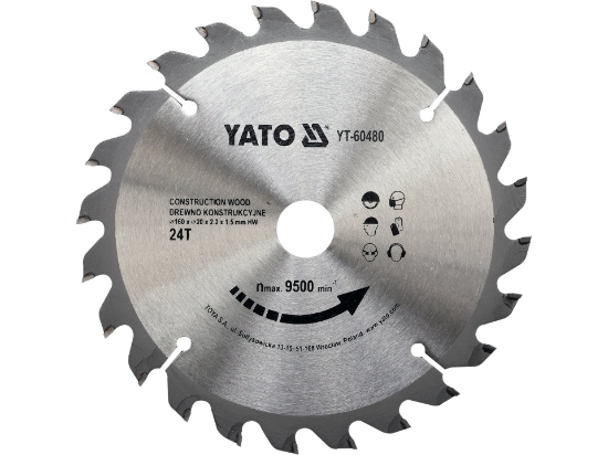 Imagine DISC CIRCULAR LEMN PT CONST,160X24TX20MM